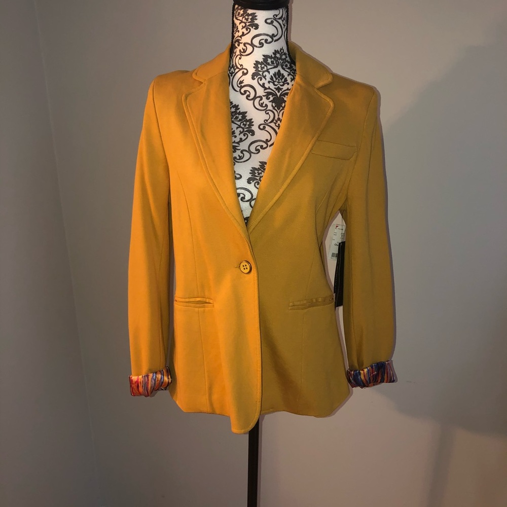 Mustard Blazer